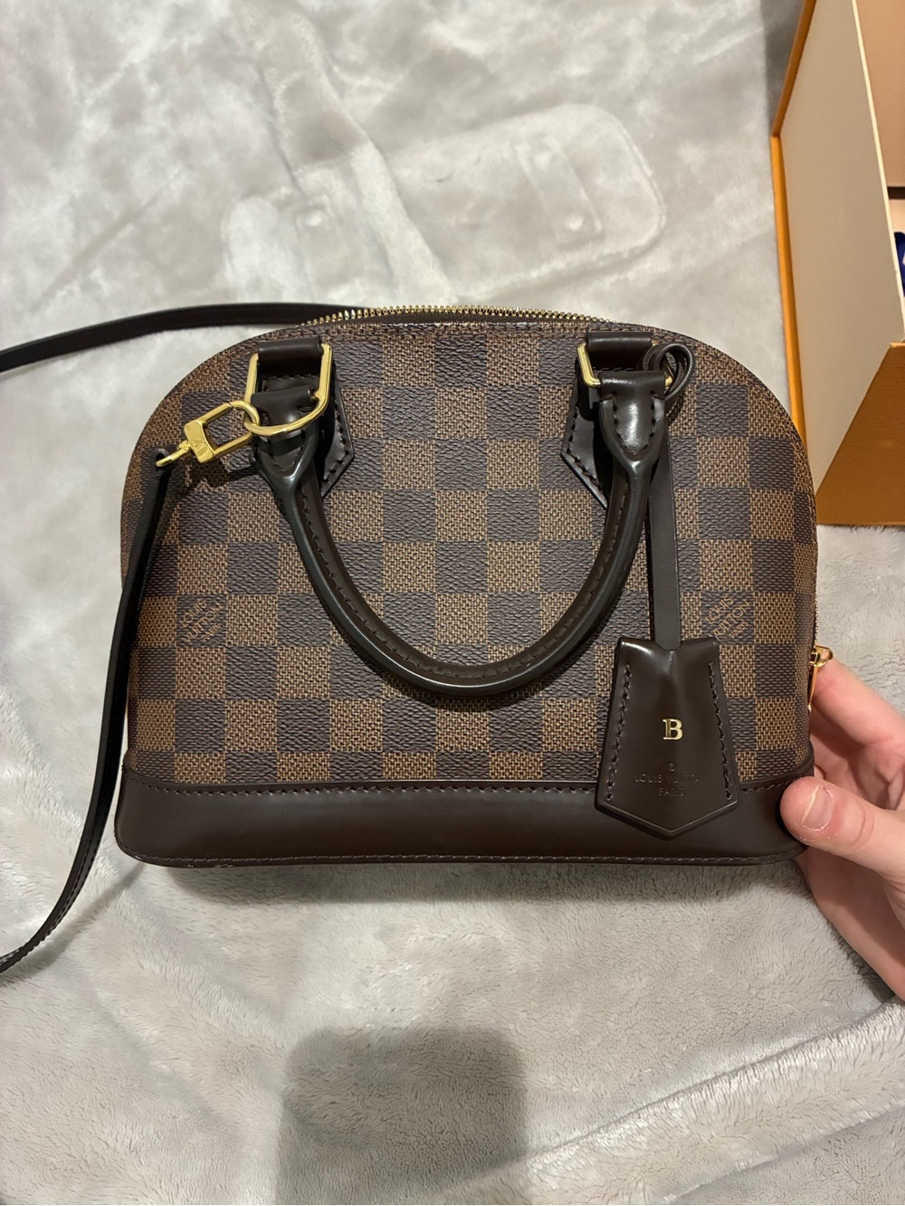 Louis Vuitton Alma bb Damien ebene